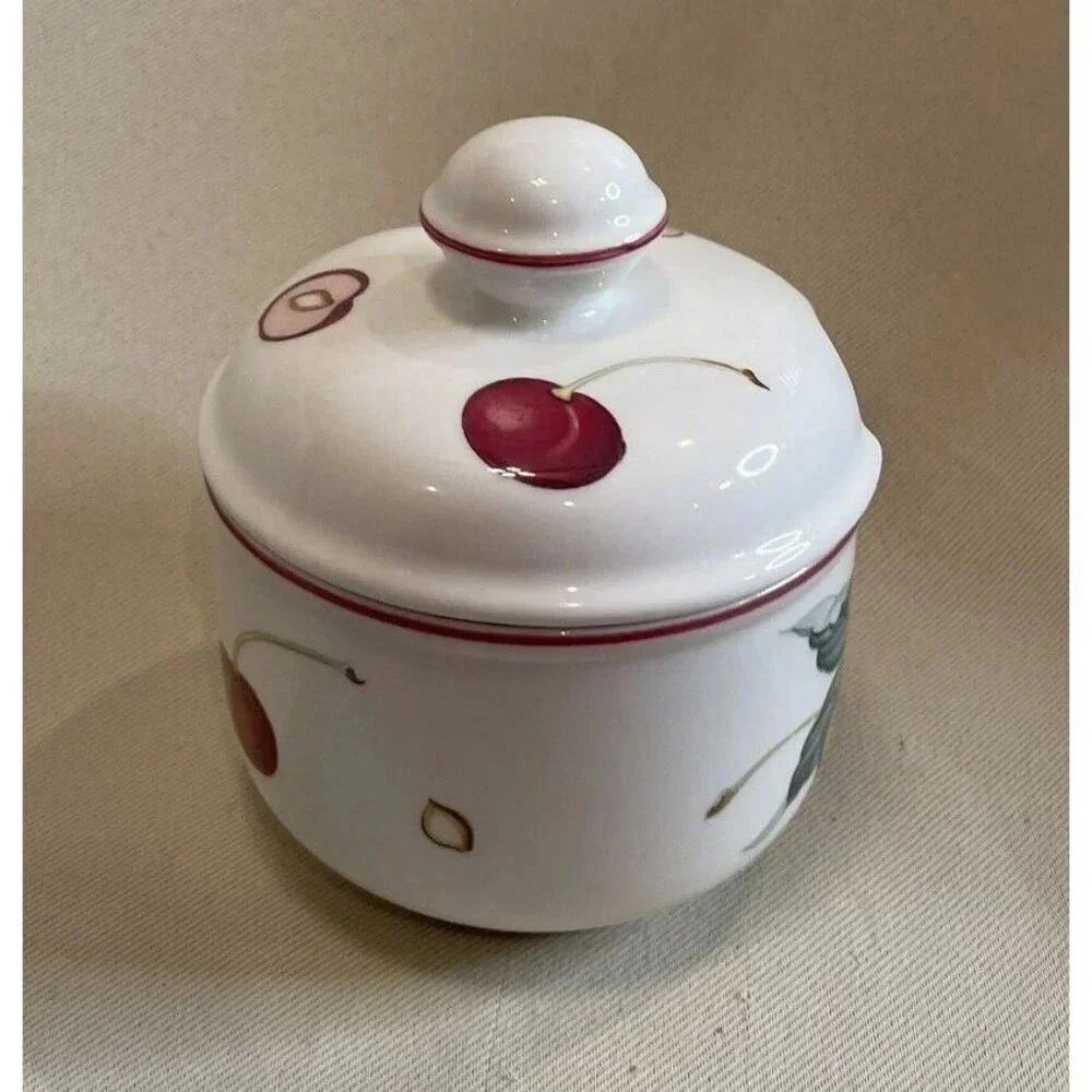 Villeroy & Boch Malaga Cherry Jam Slotted‎ With Lid Botanica Luxembourg